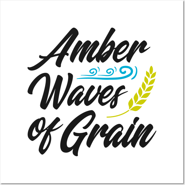 Amber waves of grain Wall Art by Ombre Dreams